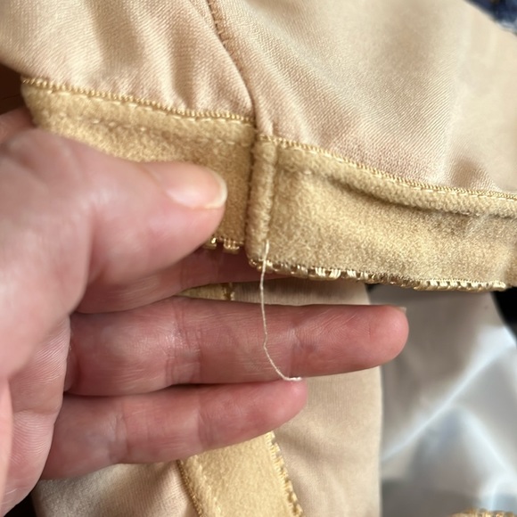 Kortni Jeane V-d Crop Top- Blue Stars - Picture 5 of 7